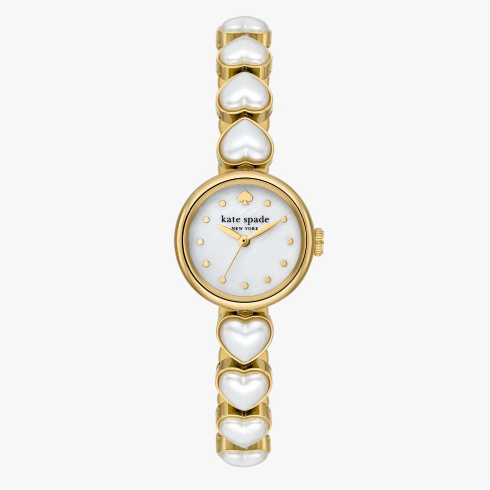 Kate Spade Pearl heart watch bracelet